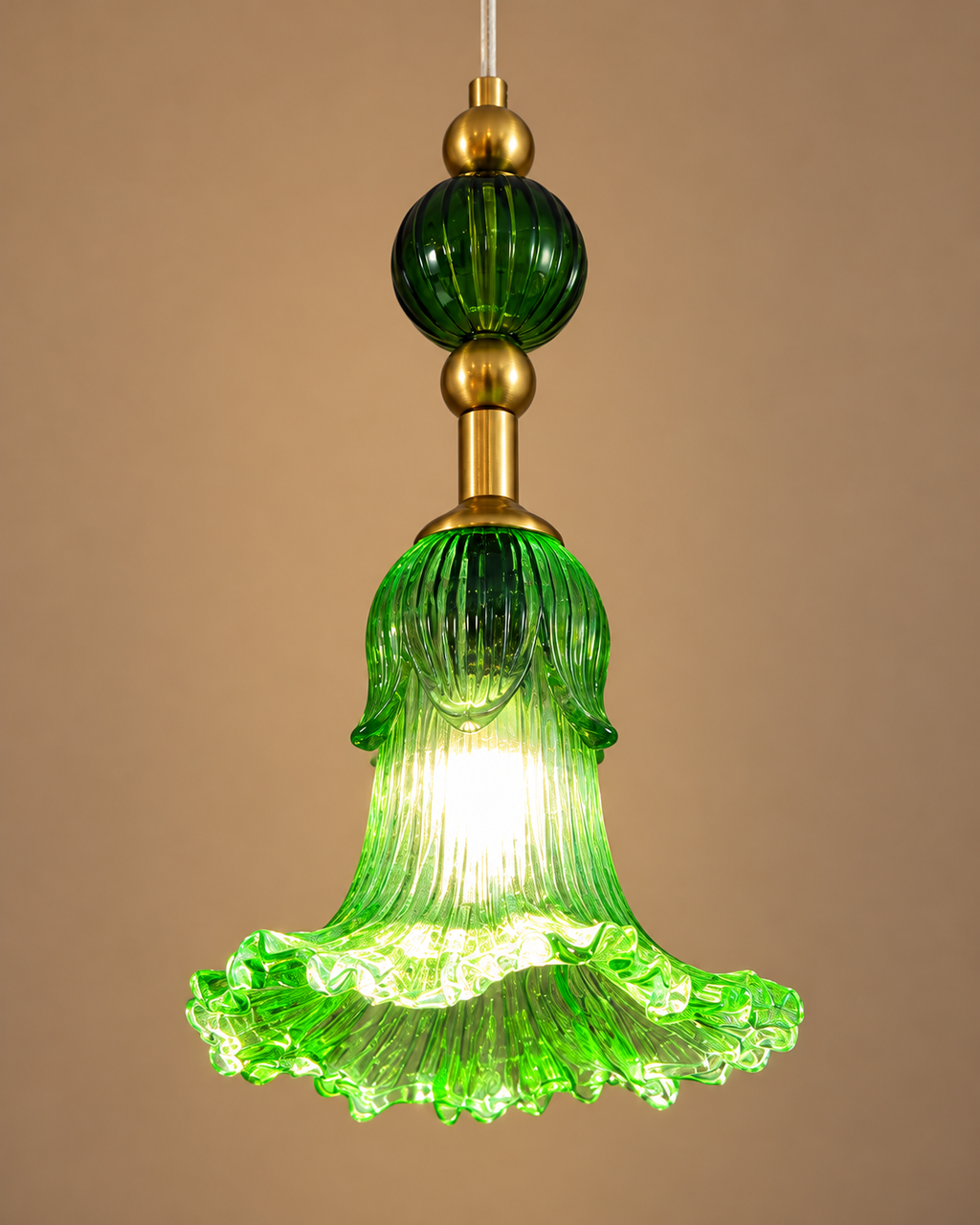 Lushara Pendant Light For Home & Item for Home Decoration - Green