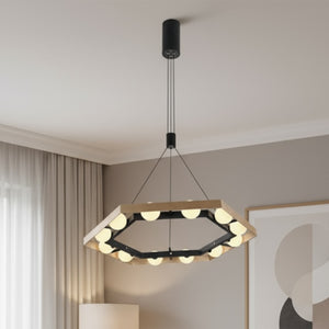 Golden Hour Glow Ceiling Light For Living Room