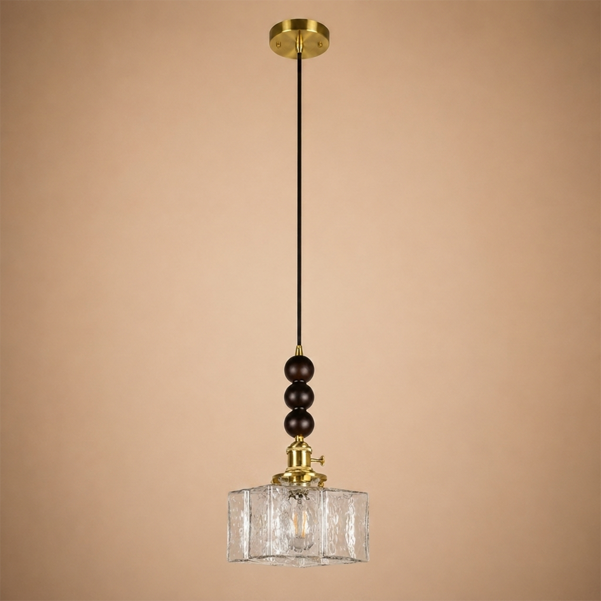 River Stone Pendant Light For Home  & Item  for Home Decoration - White