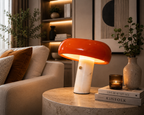 Capstone Glow Table lamp for Home & Item for Home Decoration - Orange (Italian Designer Collection)