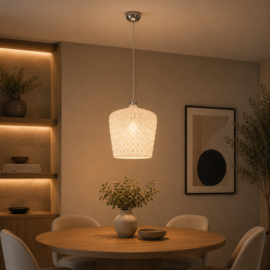 Luma Hive Ceiling light For Home  &  Item For Home Decoration - White (Italian Designer Collection)