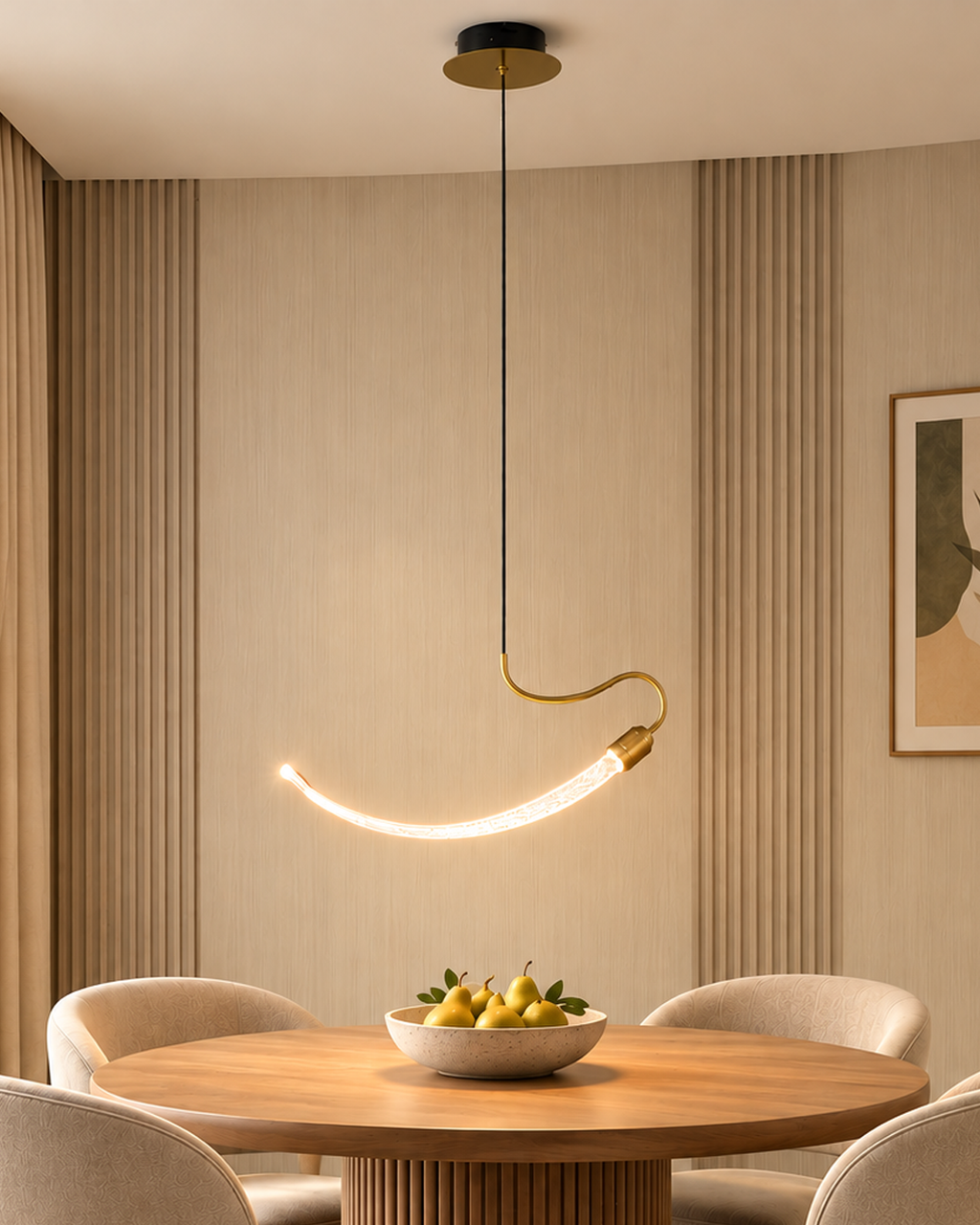 Zylora Pendent lights for Home & Item for Home Decoration - White