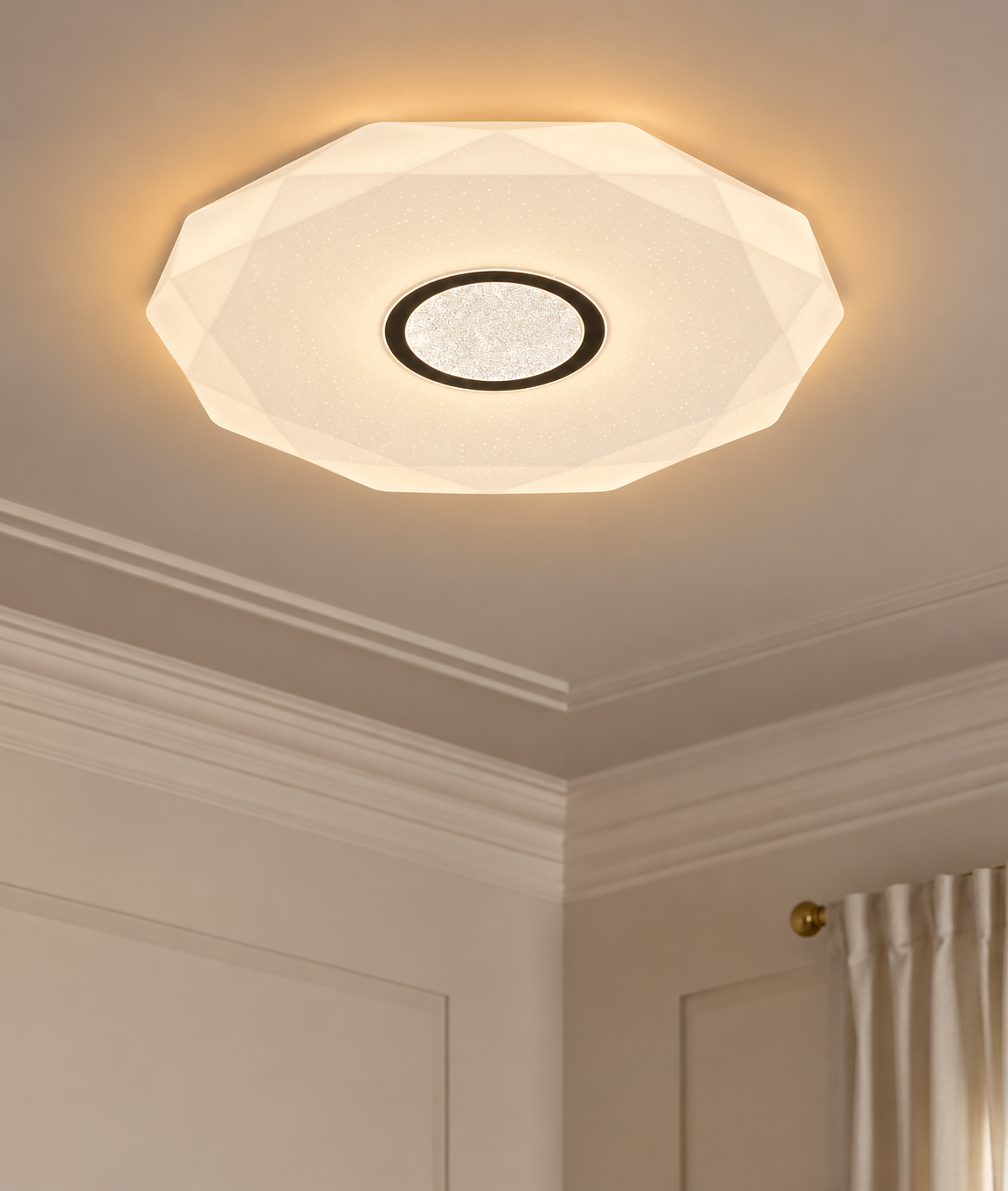 Diamond Glow Ceiling Light For Home & Home Decoration Item