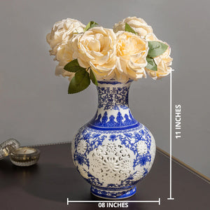 The Bosphorus Texture Decorative Ceramic Jar