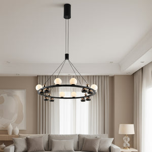 Moonlit Aura Glow Ceiling Light For Living Room