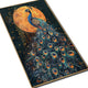 Moonlit Peacock Crystal Glass Wall Paintings For Home