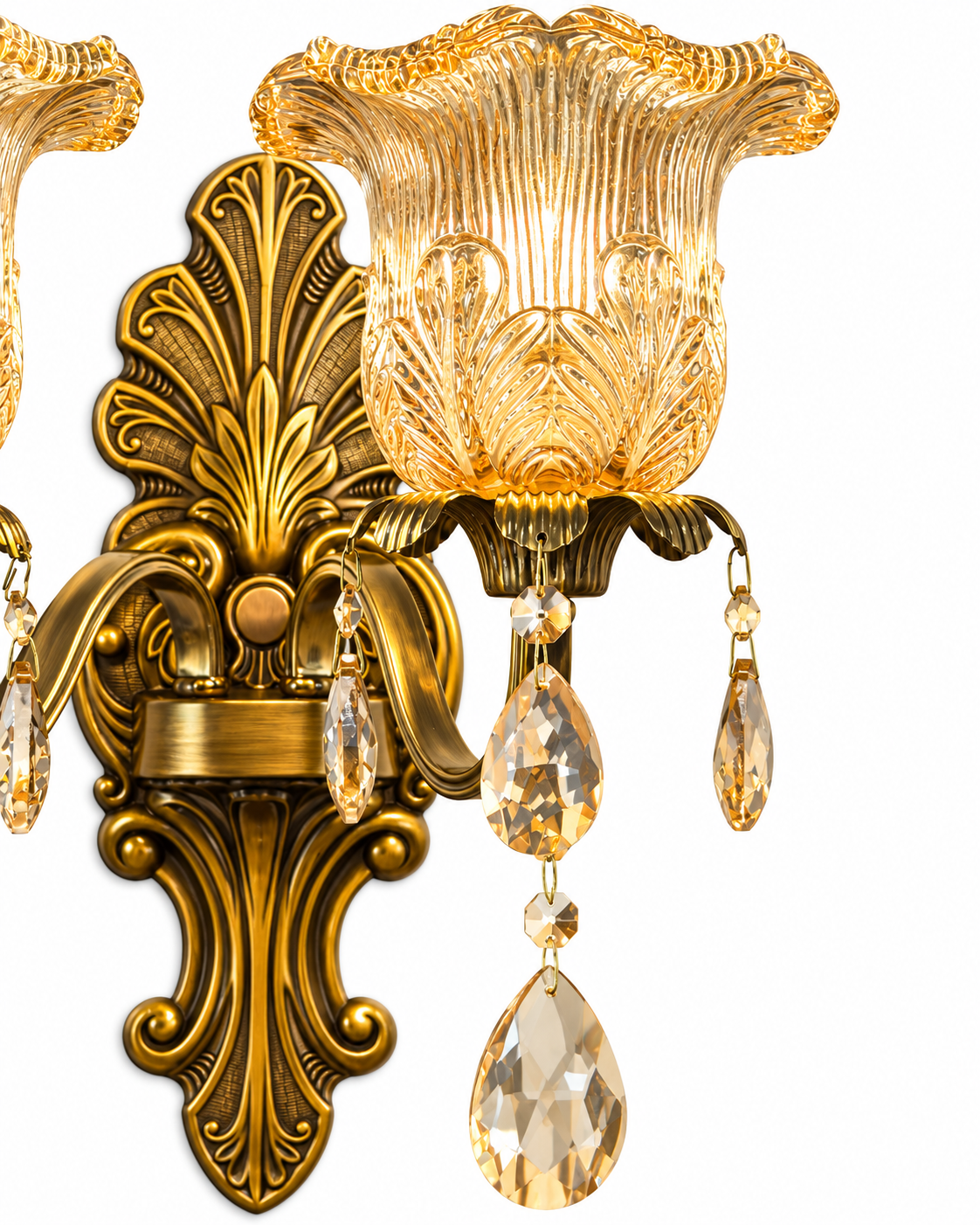 Sovereign Elegance Wall Light for Home & item for Home Decoration - Double Sconce