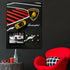 Lamborghini Brilliance Pop Art Shadow box