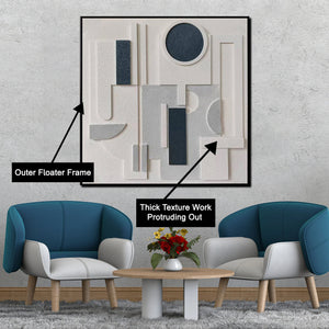 Urban Tranquility Modern Wall Art (40 x 40 Inches)
