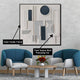 Urban Tranquility Modern Wall Art (40 x 40 Inches)