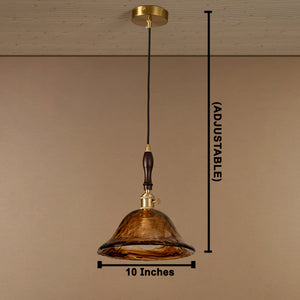 Rustic Bloom Pendant Light For Living Room