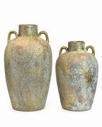 Elysian Charm Decorative Vase & Showpiece for Home & Item for Home Decoration - Set of 2