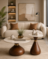Sienna Drop Centre Table for Living Room - Set of 2