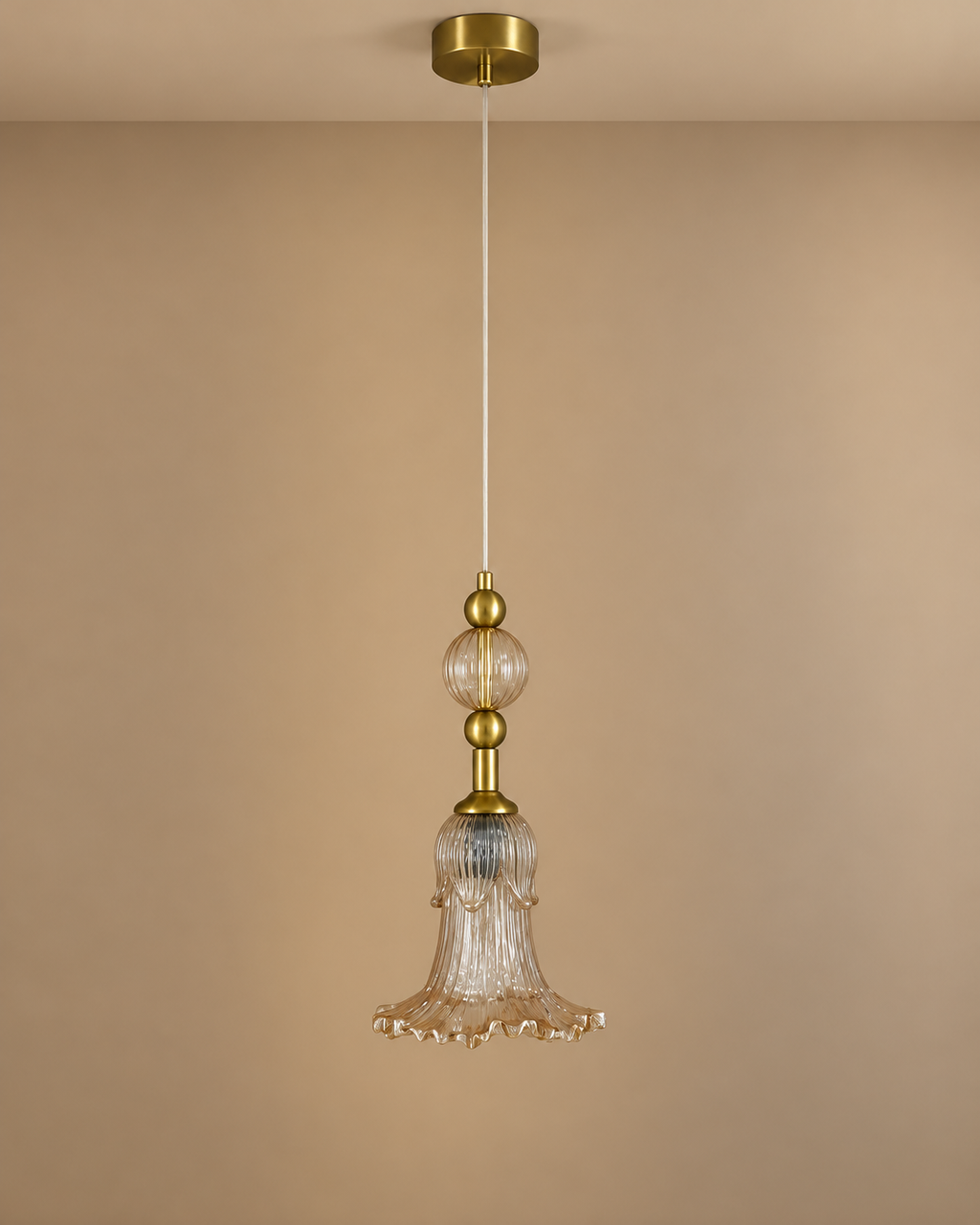 Lushara Pendant Light For Home & Item for Home Decoration - Amber