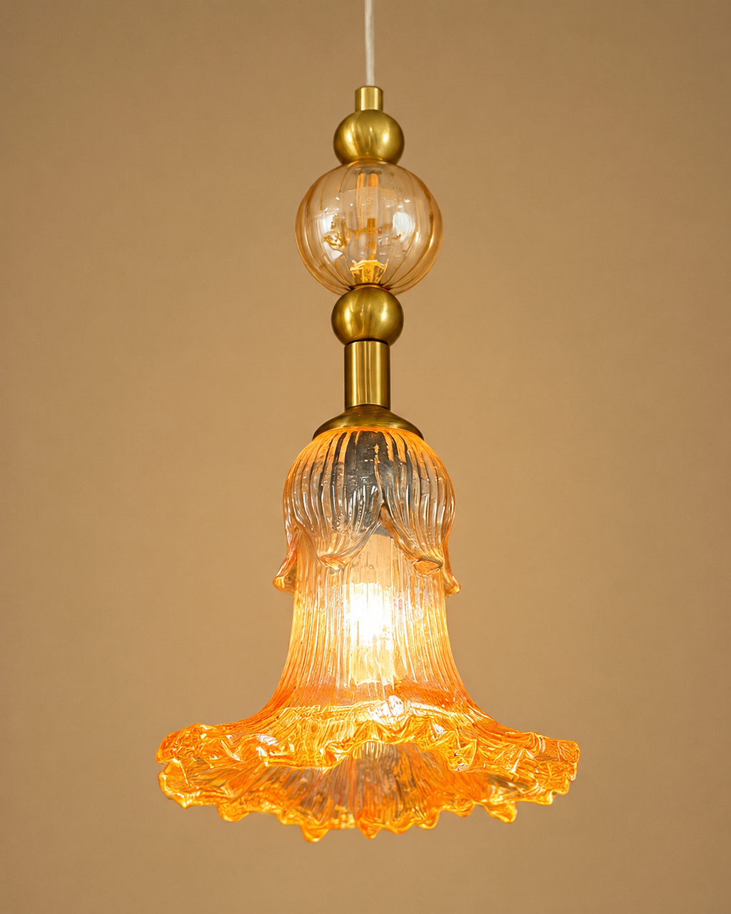 Lushara Pendant Light For Home & Item for Home Decoration - Amber
