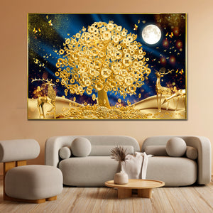 Valencia Dreamlike Framed Canvas Painting & Wall Decoration Item