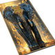 Emberlight Monarch Elephant Crystal Glass Painting & Wall Decoration Items