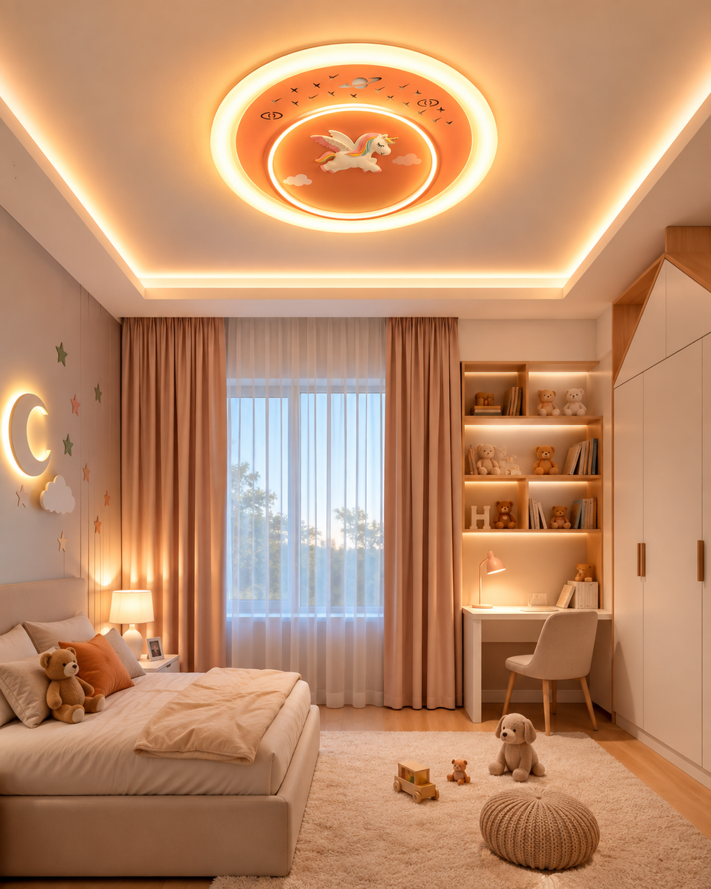 Wonder Wings Ceiling Light for Kids Room & Kids Room Décor Products