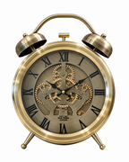 Elara Moment Designer Table Clock With Moving Gear Mechanism Buy Table Clock Online (Steel Body)