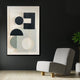 Geometric Dreamscape Modern Wall Art ( 32 x 47 Inches )