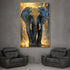 Emberlight Monarch Elephant Crystal Glass Painting & Wall Decoration Items