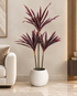 Tropical Orchid Artificial Indoor Plant For Home ( Natural feel )  ( 3.9 Feet )