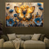 Butterfly Garden Framed Canvas Art Paintings