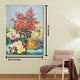 Blossom and Glory 100% Hand Painted Wall Painting & Wall Decor Item (With outer Floater Frame)  (47x35.5 Inches)