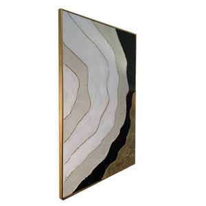 Horizon Glow Modern Wall Art ( 32 x 47 Inches )