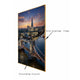 London Skyline Crystal Glass Wall Paintings For Home