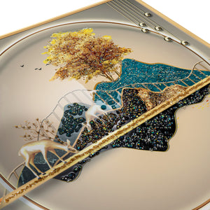 Nature's Tapestry Crystal Glass Paintings