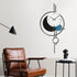 Aurum Allegory Metal Wall Art Clock