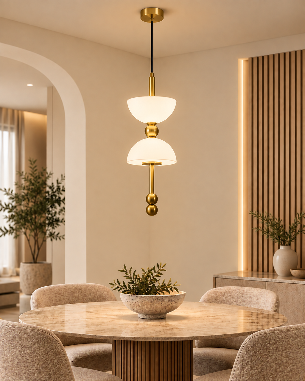 Pearl Balance Ceiling Light For Living Room & Home Decoration item