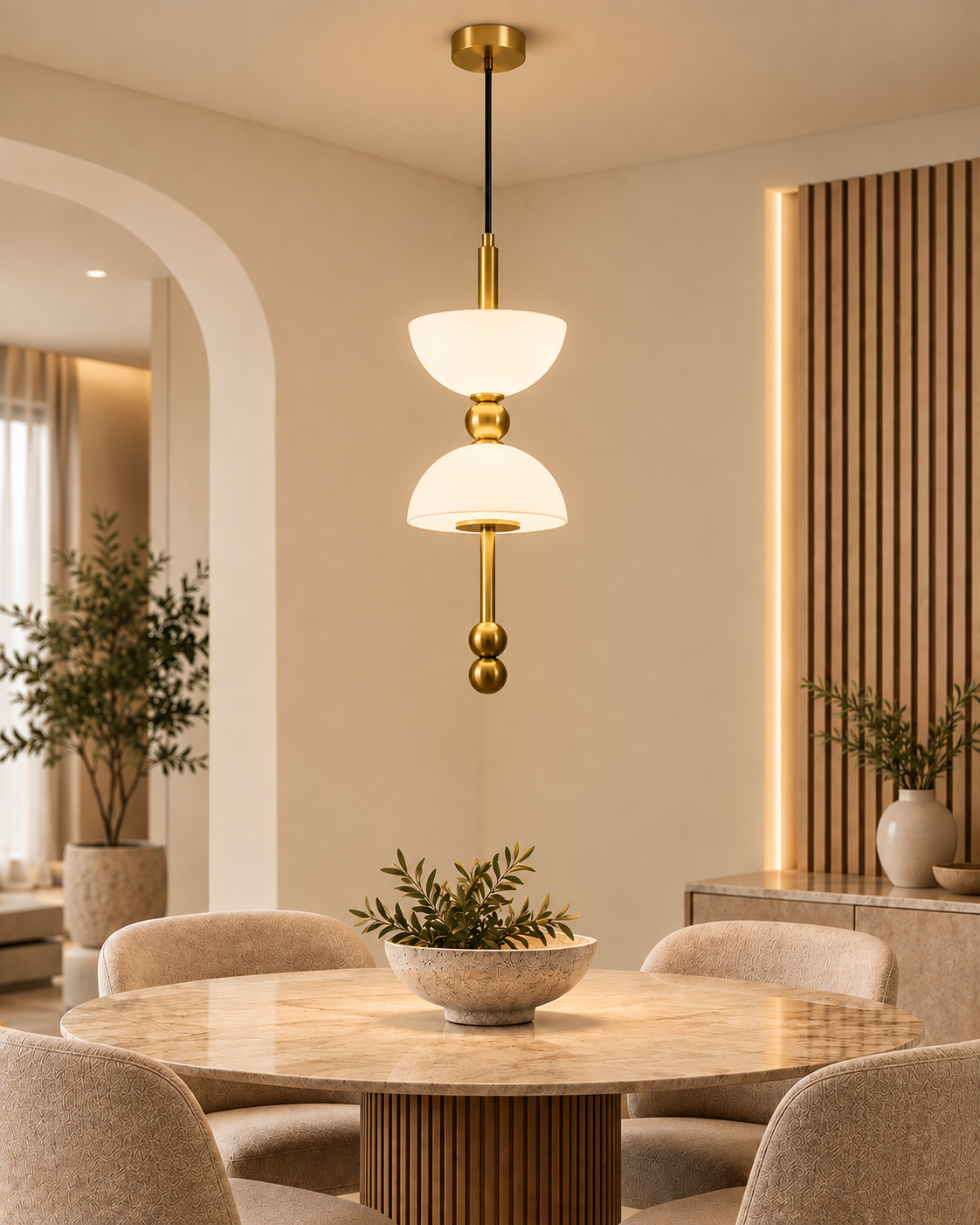 Pearl Balance Ceiling Light For Living Room & Home Decoration item
