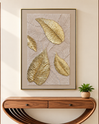 Tropical Grace Hand painting for Home & Wall Decoration Item (With Outer Floater Frame) (47x31.5 Inches)