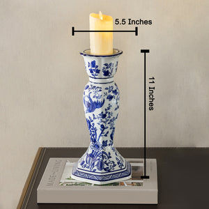 Royal Petal Luminance Candle Stand For Dining Table