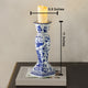 Royal Petal Luminance Candle Stand For Dining Table
