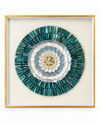 Ocean Mandala Shadow Box Home Decoration Item