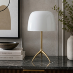 Elyra Table lamp for Home & Item for Home Decoration - White (Italian Designer Collection)