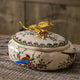 Timeless Butterfly Beauty Ceramic Jar & Item for Home Decoration