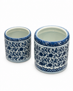 Floral Orchard Planter For Home - Set of 2