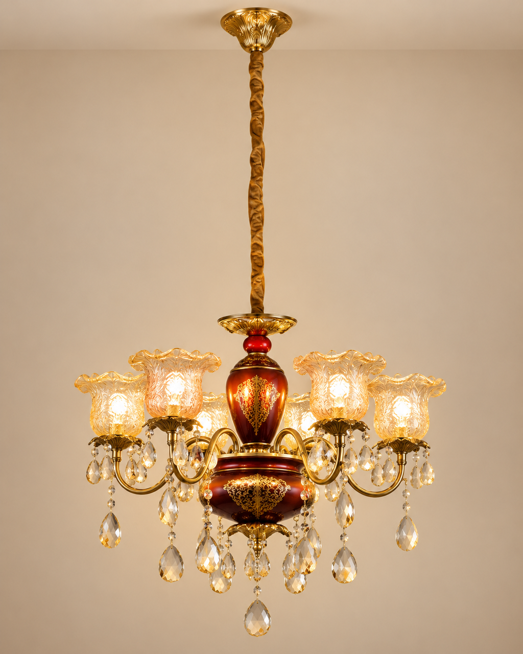 Sovereign Elegance Chandelier for Home & item for Home Decoration