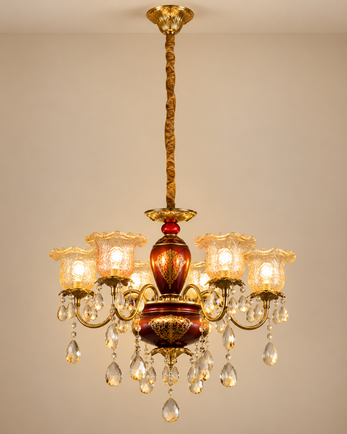 Sovereign Elegance Chandelier for Home & item for Home Decoration