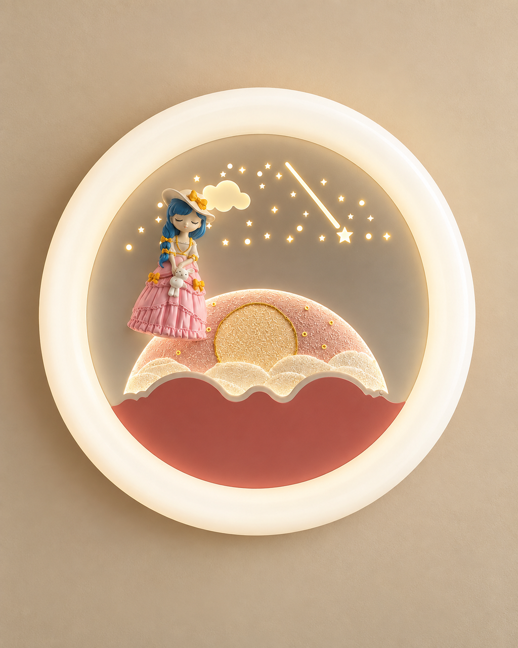 Cosmic Princess Ceiling Light for Kids Room & Kids Room Décor Products