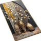 Opulent Vase Harmony Crystal Glass Decorative Wall painting Art