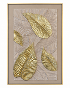 Tropical Grace Hand painting for Home & Wall Decoration Item (With Outer Floater Frame) (47x31.5 Inches)
