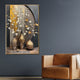 Opulent Vase Harmony Crystal Glass Decorative Wall painting Art