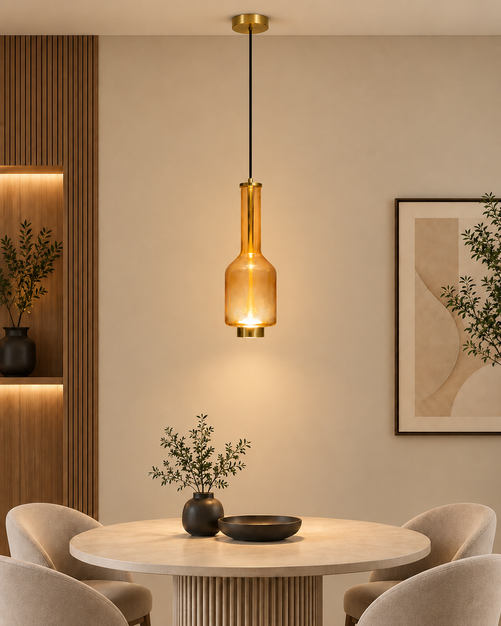 Golden Elixir Pendant Light For Living Room & Home Decoration item