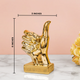 Golden Thumbs Up Finger Gesture Tabletop Decorative showpiece