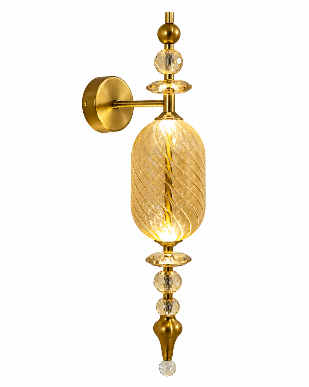 Seraphine Glow Wall Light For Home & Item for Home Decoration - Amber